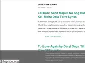 lyricsonsound.blogspot.com