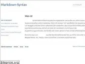 markdown-syntax.de