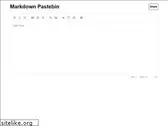 markdownpastebin.com