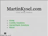 martinkysel.com