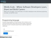 minifycode.in