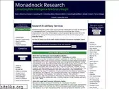 monadnockresearch.net