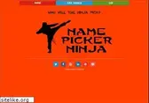namepickerninja.com