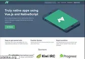 nativescript-vue.org