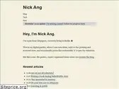 nickang.com