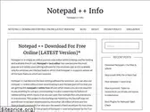 notepadplusplus.info