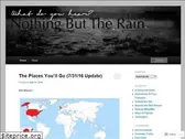 nothingbuttherain.com