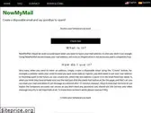 nowmymail.com