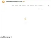 orangepeelproductions.com