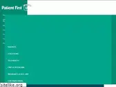 patientfirst.com