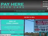 payhereusedcars.net