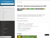 php-ml.readthedocs.io