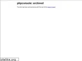 phpconsole.stephensearles.com