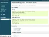 pysox.readthedocs.io