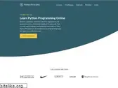 pythonprinciples.com