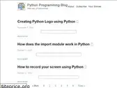 pythonprogramming.org