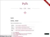 pyzh.readthedocs.io