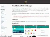 react-native-material-design.github.io