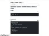 reactcheatsheet.com