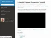 regex.training