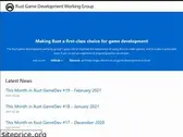 rust-gamedev.github.io
