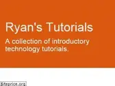 ryanstutorials.net