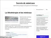 secretsdemineraux.fr