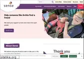 sense.org.uk