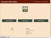 seramporegirlscollege.org