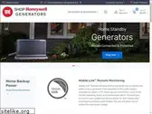 shophoneywellgenerators.com