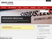 siriuslegaladvocaten.be