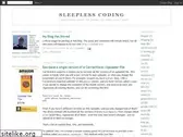 sleeplesscoding.blogspot.com