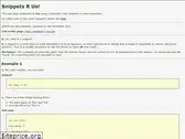 snippets-r-us.com