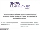 snowleadershipgroup.com