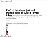 startups.email