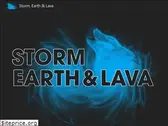 stormearthandlava.com