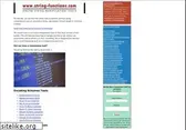 string-functions.com
