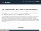 svgavatars.com