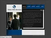 talontitle.biz