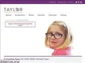 taylorschool.org