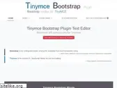 tinymce-bootstrap-plugin.com