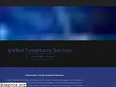 unifiedcomplianceservices.com