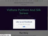 vidhatepaithani.com