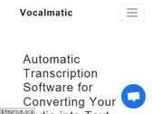 vocalmatic.com