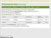 voetbalwedstrijdenvandaag.nl