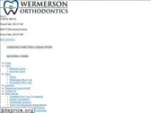 wermersonorthodontics.com