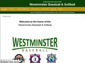 westminsterbaseball.org