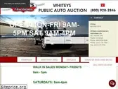 whiteysauction.info