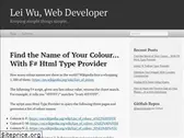 wuleicanada.github.io