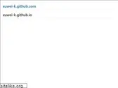 xuwei-k.github.io